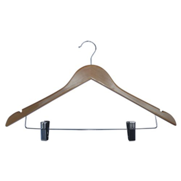 Picture of Coat Hanger - Wooden Skirt Clip with Notches