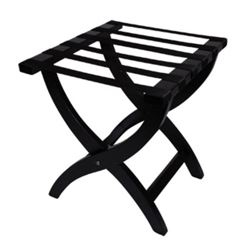 Picture of Elite Wooden Luggage Rack - Dark Brown