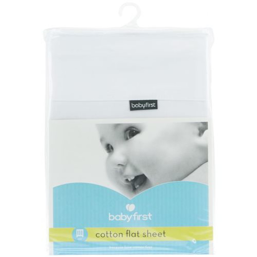 Picture of White Cot Sheet