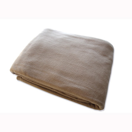 Picture of Polar Fleece Blanket - Mocha