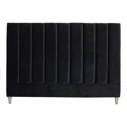 Picture of Penelope Velvet Headboard - Black