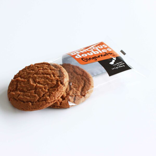 Picture of Kaye's Bakery Gingernut Biscuits Twin Pack (60/CTN)