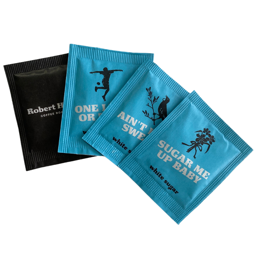 Gilmac Your Hospitality Supplies. Robert Harris Sugar Sachet (200/CTN)
