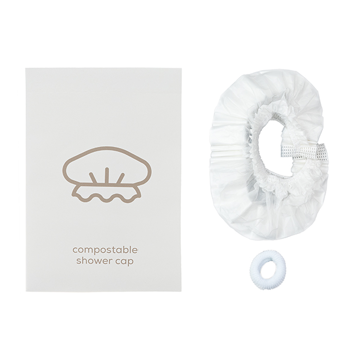 Picture of Rockstock Compostable Shower Cap and Tie (250/CTN)