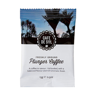 Picture of Cafe De Sol Plunger Coffee Sachet 15g (100/CTN)