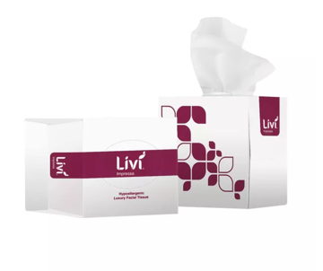 Picture of Livi Impressa Facial Tissue Cube 3ply (24/CTN)
