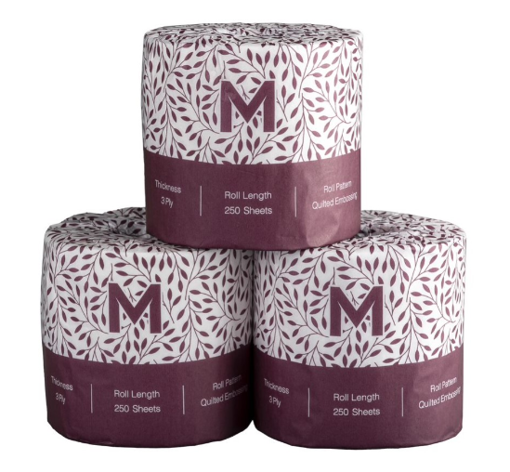 Picture of Matthews Luxury Toilet Tissue 3ply 250s (48/CTN)