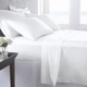 Picture of Accolade Sateen 80/20 Fitted Sheets - White