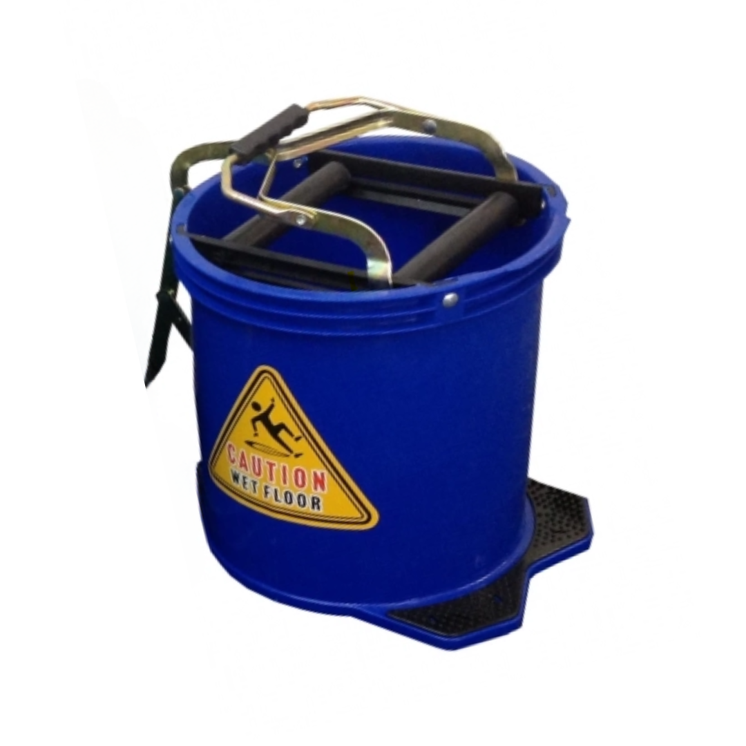 Gilmac - Your Hospitality Supplies. Filta Wringer Mop Bucket 16L Blue