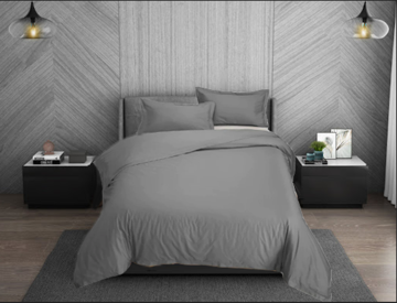 Picture of Serendipity Charcoal Duvet Cover