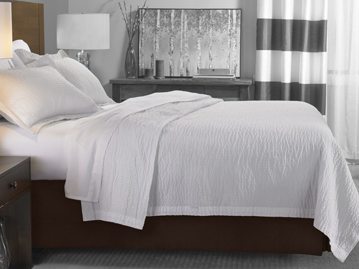 Picture of Escape Bubble Top Sheets by Accolade - White